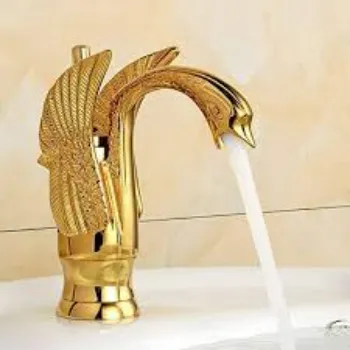Golden Brass Faucet 